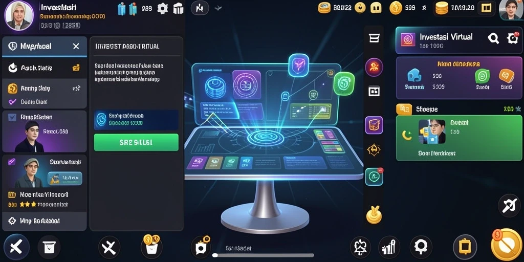 Tampilan menarik dari permainan slot klasik.