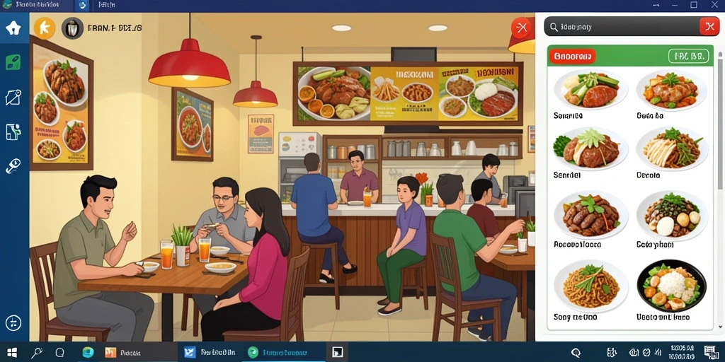 Tampilan antarmuka yang intuitif dan mudah dinavigasi.