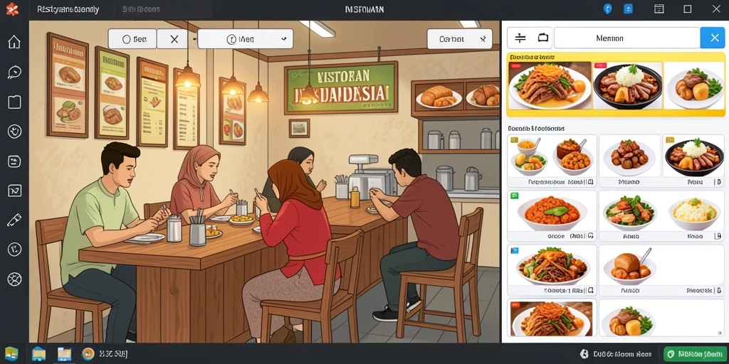 Antarmuka pengguna yang sederhana dan intuitif.