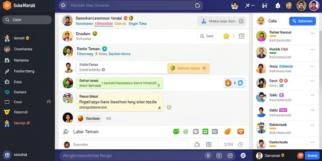 Tampilan antarmuka yang intuitif dan menarik.
